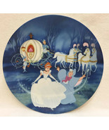Cinderella Collectors Plate Bibbidi Bobbibi Boo Fairy Godmother Knowles 1988 - $14.10