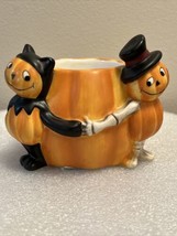 Yankee Candle Halloween Pumpkin Pals Votive Tea Light Holder NEW - $17.82