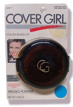 Cover Girl Pressed Powder Clean Ivory 1 Neutral - Vintage  Sealed Make-Up image 1