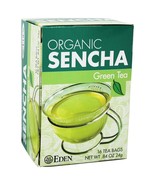 Eden Foods Organic Sencha Green Tea, 16 Tea Bags - $8.89