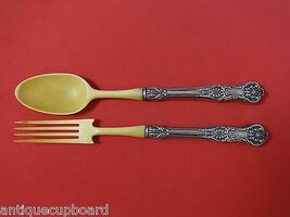 King George by Gorham Sterling Silver Salad Serving Set 2pc HH 11 1/4&quot; - $503.91