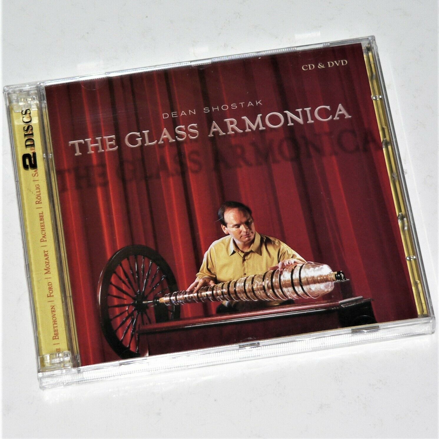 THE GLASS ARMONICA DEAN SHOSTAK CD & DVD Aquarium, Carnival of