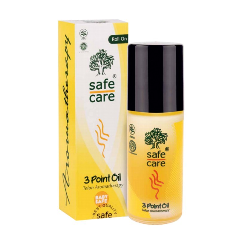 Safe Care Roll On 3 Point Oil (Telon Aromatherapy), 30 Ml (Pack of 1)