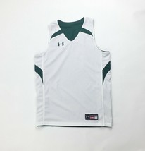 Under Armour Youth Large Green White Reversible Basketball Practice Jersey - $8.75