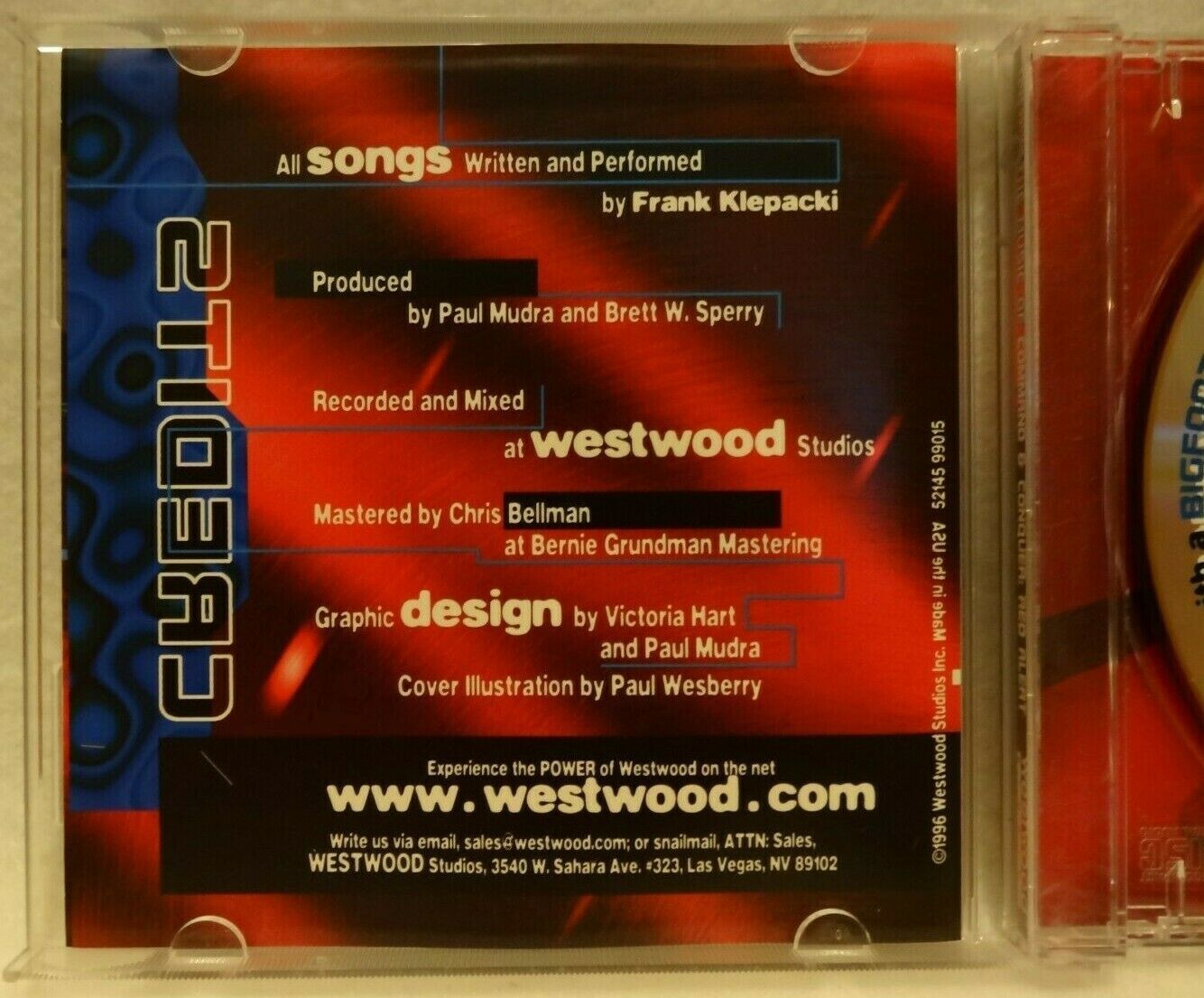 The Music of Command and Conquer Red Alert Soundtrack CD - Merchandise