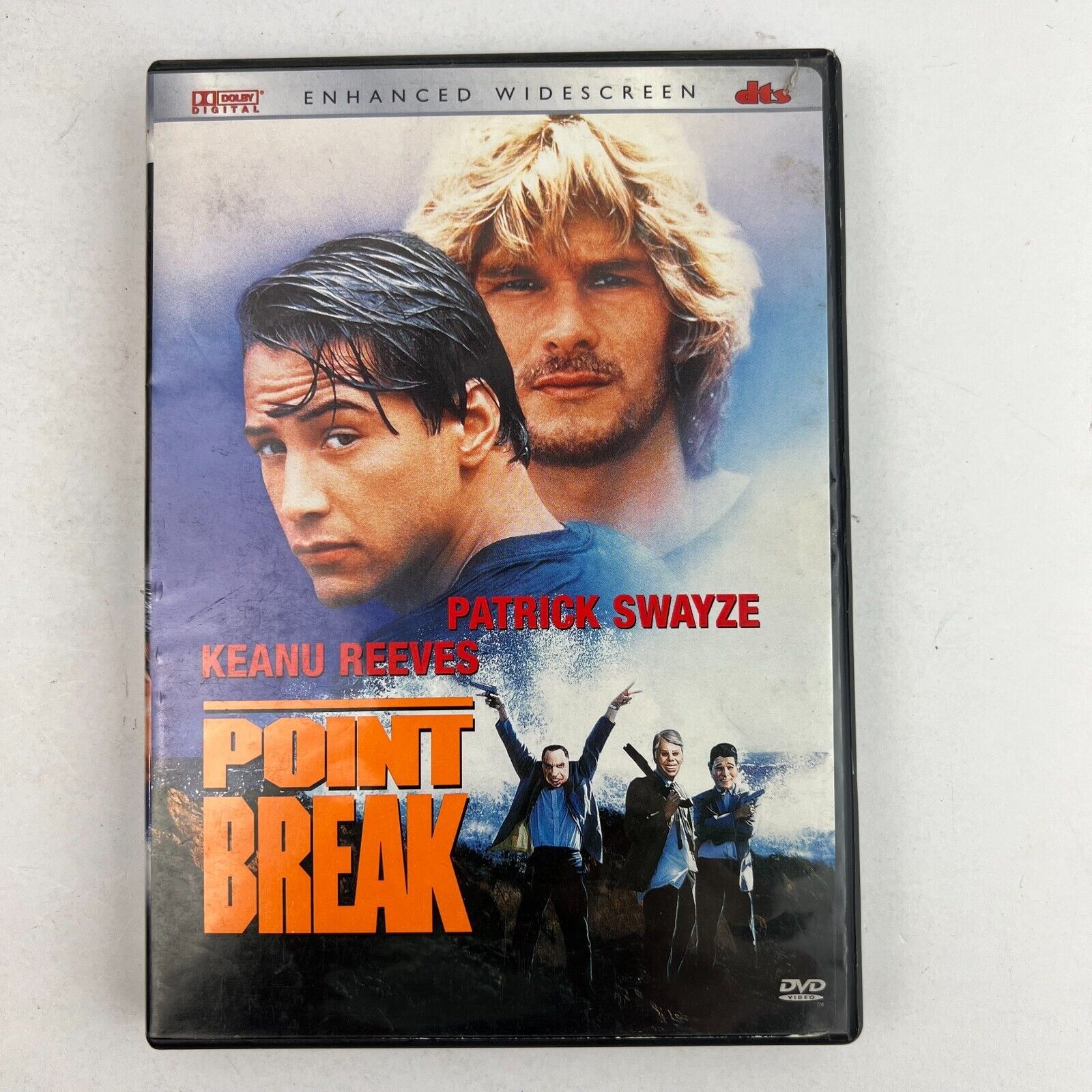 Point Break DVD Patrick Swayze, Keanu Reeves, Gary Busey - DVDs & Blu ...