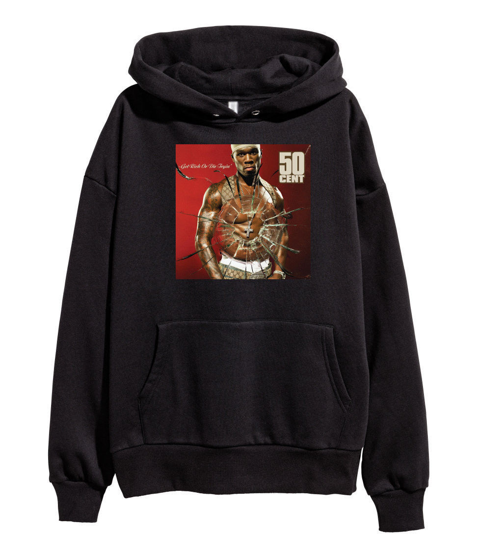 50 Cent Get Rich Or Die Tryin Hoodie Hip Hop Sweatshirt merch G Unit ...