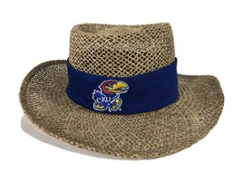 KU Jayhawks Straw Hat Adidas One Size Mens Womens University of Kansas OS - $18.04