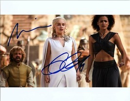 GAME OF THRONES - CLARKE &amp; DINKLAGE Autograph Signed  Photo w/COA - 30478 - $145.00