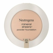 Neutrogena Mineral Sheers Powder Foundation, Soft Beige 50, 0.34 oz.. - $25.73