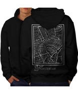 Holland Amsterdam Sweatshirt Hoody Netherlands Men Hoodie Back - $20.99