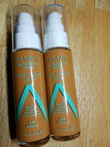 New Sealed 2 Almay Make Myself Clear Complexion Liquid Makeup #810 ALMOND - $8.41