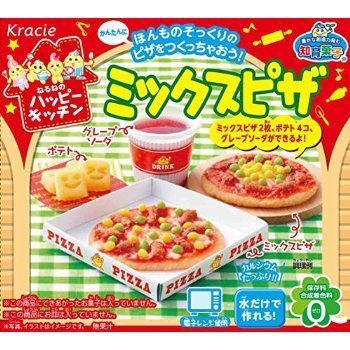 Kracie 2 X Mix Pizza Popin' Cookin' Kit DIY Candy