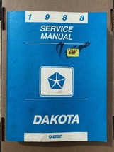 1988 Dodge Dakota Pick Up Truck Original Factory Service Manual 4WD 2WD - $22.72