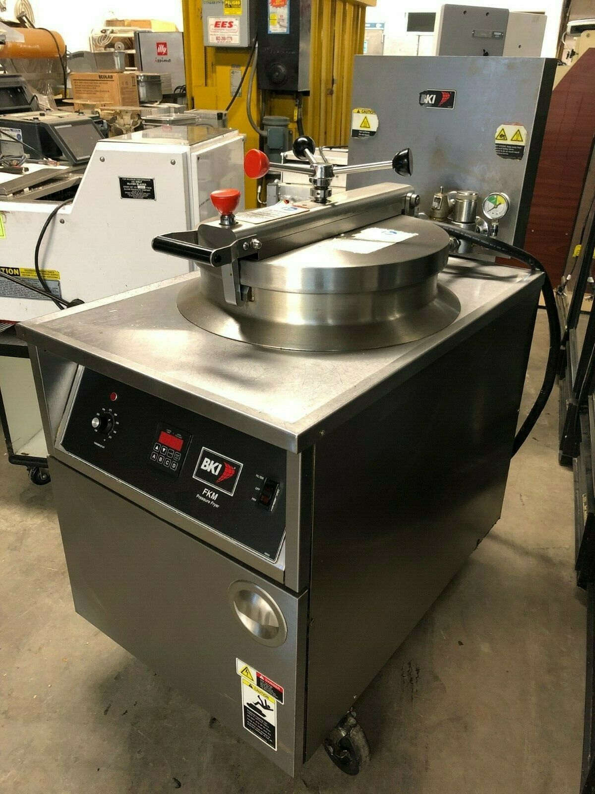 2012 BKI FKMF Electric Commercial Food Chicken Pressure Cooker Fryer