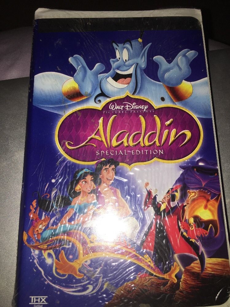 Disney Aladdin Vhs