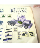 Best Lock Construction Toys Instructions manual only for 021HS Truck 2012  - $11.83
