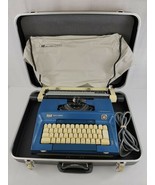 SCM Smith Corona Coronamatic 7000 Office Electric Typewriter Blue w Case... - $150.00