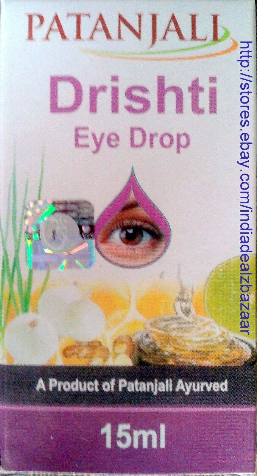 Divya Patanjali Drishti Eye Drops Ayurvedic For Natural Care 10 ML Free