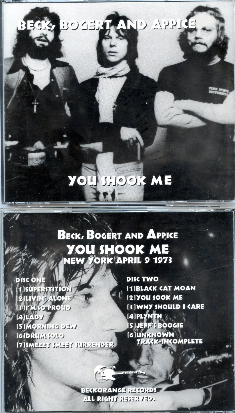 Jeff Beck - You Shook Me ( 2 CD SET ) ( Jeff Beck, Tim Bogert & Carmine ...