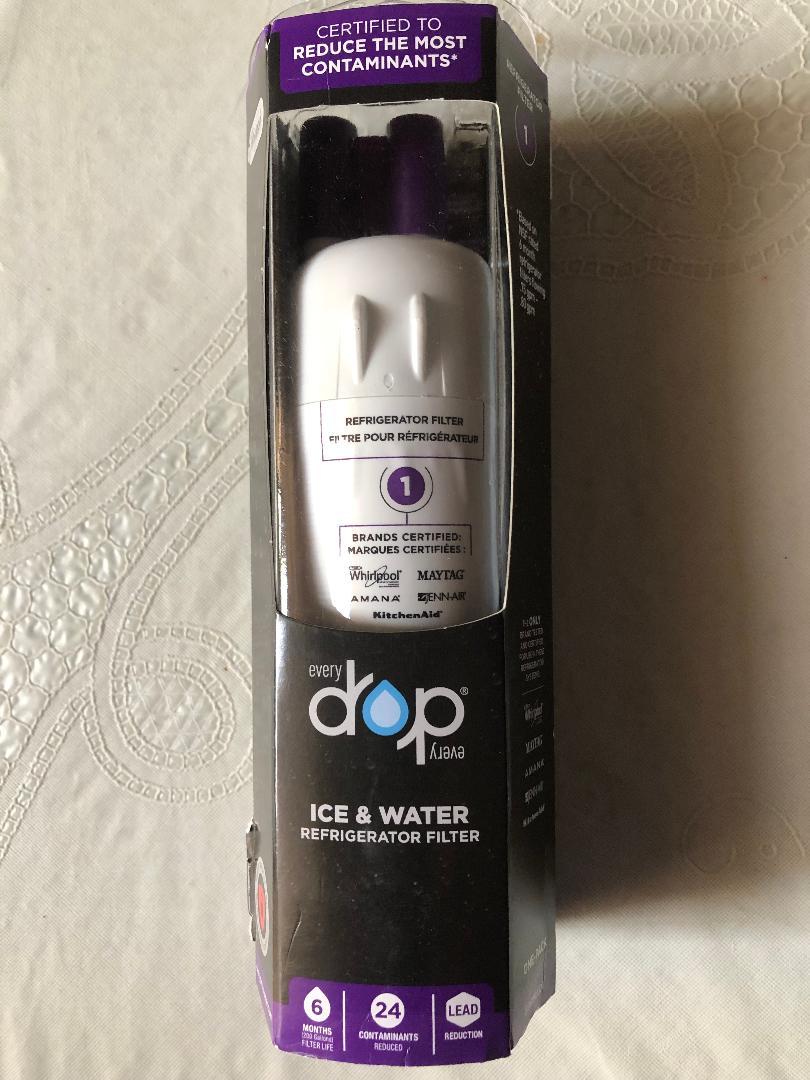 Genuine EveryDrop Whirlpool Refrigerator Filter 1, EDR1RXD1