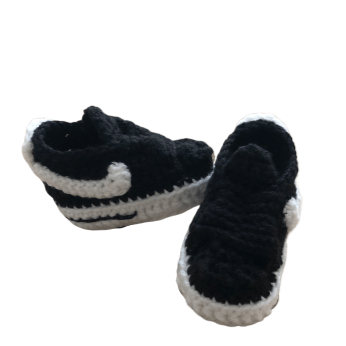 95.Baby Crochet Cortez Sneaker Shoes