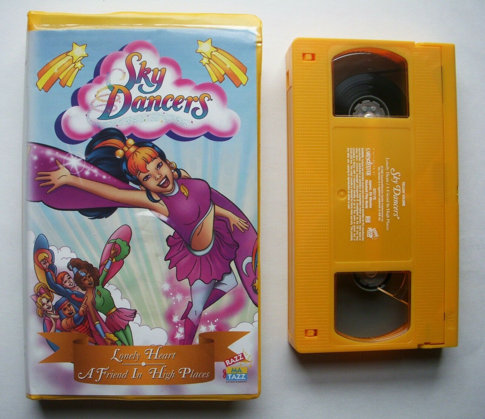 Sky Dancers VHS 1997 Lonely Heart / A Friend in High Places VINTAGE 80 ...