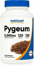 Pygeum 5000mg 120 Vegetarian Capsules, Non-GMO, Gluten Free Nutricost - $13.78