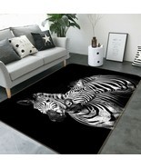 3D Dark Zebras Cool T112 Animal Non Slip Rug Mat Elegant Photo Carpet Su... - $43.07+