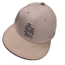 St Louis Cardinals Pink New Era Ball Cap Hat Fitted 7 3/8 Baseball - $13.85
