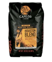 HEB Cafe Ole Taste of Texas Houston Blend Whole Bean Coffee (2) 32 oz Bags. - $98.97