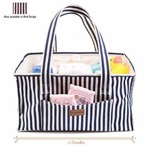 Melonese Hq Diaper Caddy incl Free Coaster Set for organizing Baby Essentials Wipes and Diapers-Diaper Holder Basket Storage bin for Boys and Girls
