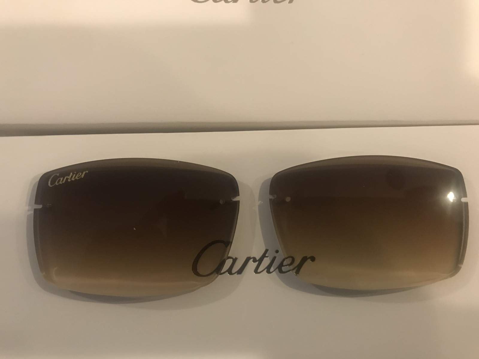 Replacement lens for Cartier Rimless glasses. Aftermarket. 30 per lens