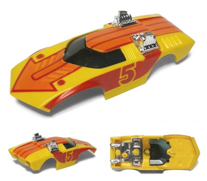 1977 Aurora AFX G+ GPLUS DOUBLE TROUBLE HO Slot Car BODY Mint