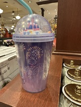 Disney Parks Castle Figurine Sipper Cup NEW image 3