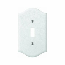 Creative Accents Satin Silver Steel Switch Wall 1 SINGLE Toggle Wallplate 9VSL10 - $8.08