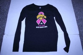 Women's Iowa Hawkeyes Breast Cancer Awareness M L/S Shirt (Black) Adidas - $18.69