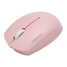 Micronics E1S Wireless Silent Low Noise Mouse USB Receiver Quiet Click (Pink) image 1