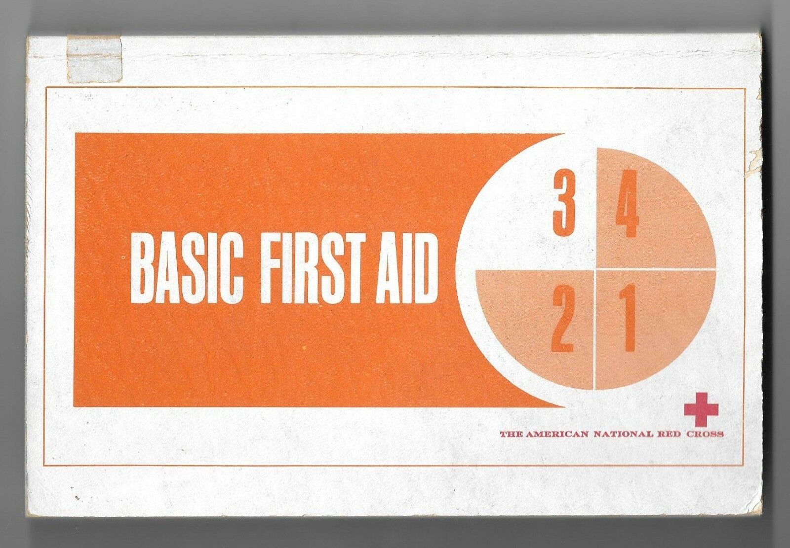 1971 American Red Cross Basic First Aid paperback book Nonfiction