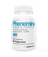 1 Month Phenemine Best 37.5 ES Strong Diet Pills Unisex Very Potent Works Fast - $15.99