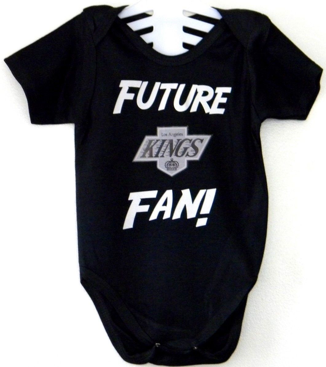 LA Kings Black Baby Bodysuit/Creeper Future Kings Fan (0-3M - 24M) Size