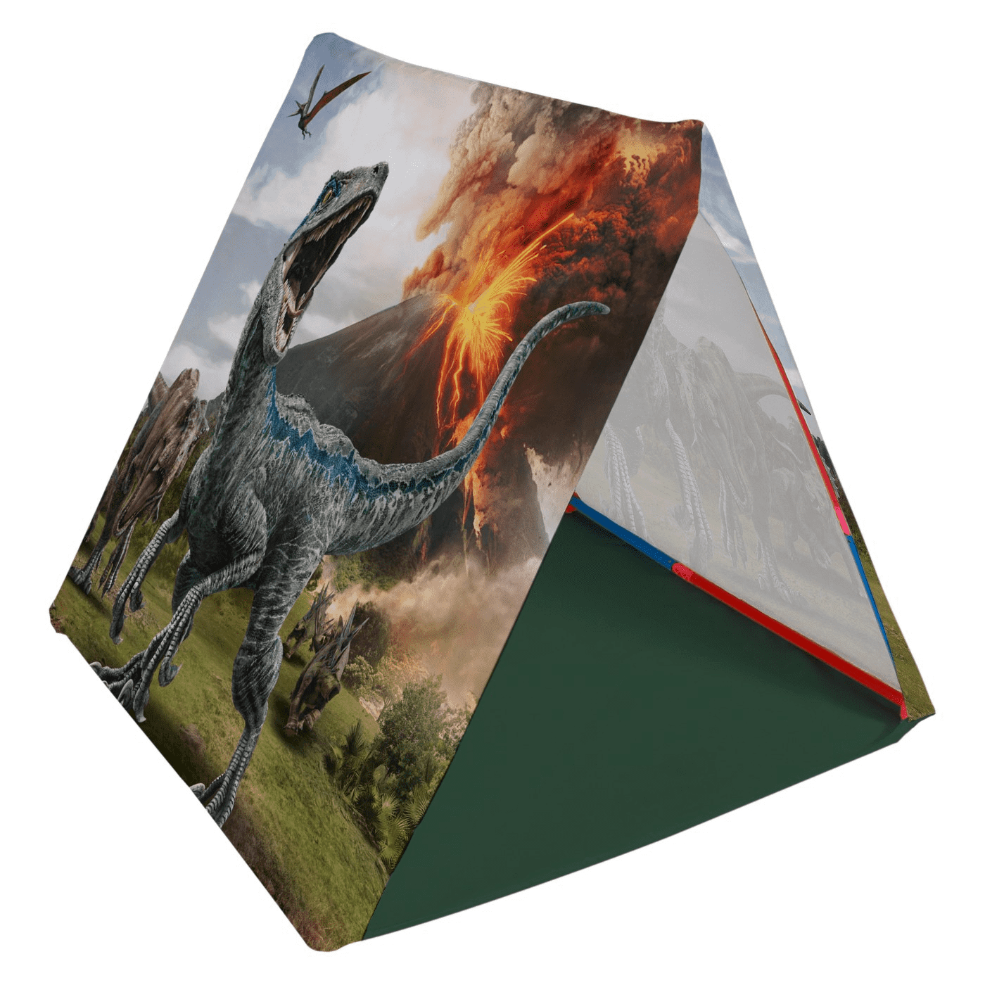 New Jurassic World Fallen Kingdom Build And Play Tent Kit VELOCIRAPTOR