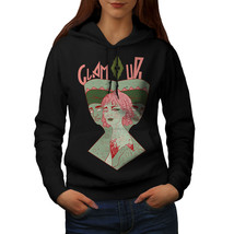 Glamour Head Girl Fashion Sweatshirt Hoody  Women Hoodie - $21.99+