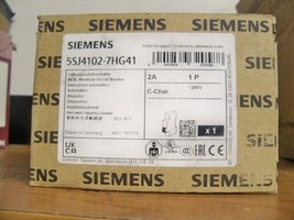 4 New Siemens 5SJ4102-7HG41 2A 1P Mini Circuit Breaker White Free Priority S&H - $148.49