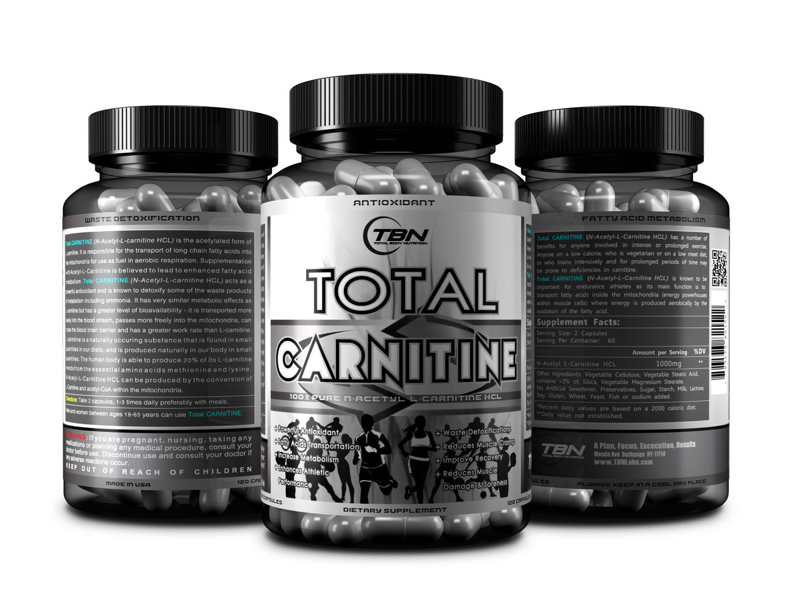 Creatine, Glutamine, L Carnitine, Raw Stack, Muscle Mass, Size