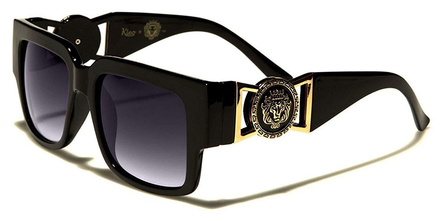 Horn Rimmed Gold Buckle Hip Hop Rapper Dj Celebrity Sunglasses Sunglasses And Fashion Eyewear