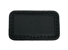 Tumi Small BLACK Initial Monogram LEATHER Patch Luggage Adhesive 2” X 1” - £8.04 GBP