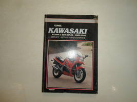1985 1997 Clymer Kawasaki ZX500 600 Service Repair Maintenance Manual STAINED - $15.83