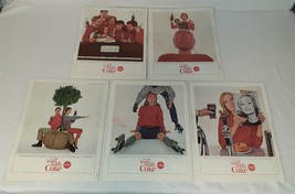 5 Coca-Cola &quot;Things Go Better With Coke&quot; Print Ads Vintage 1964 Large 13... - $18.00