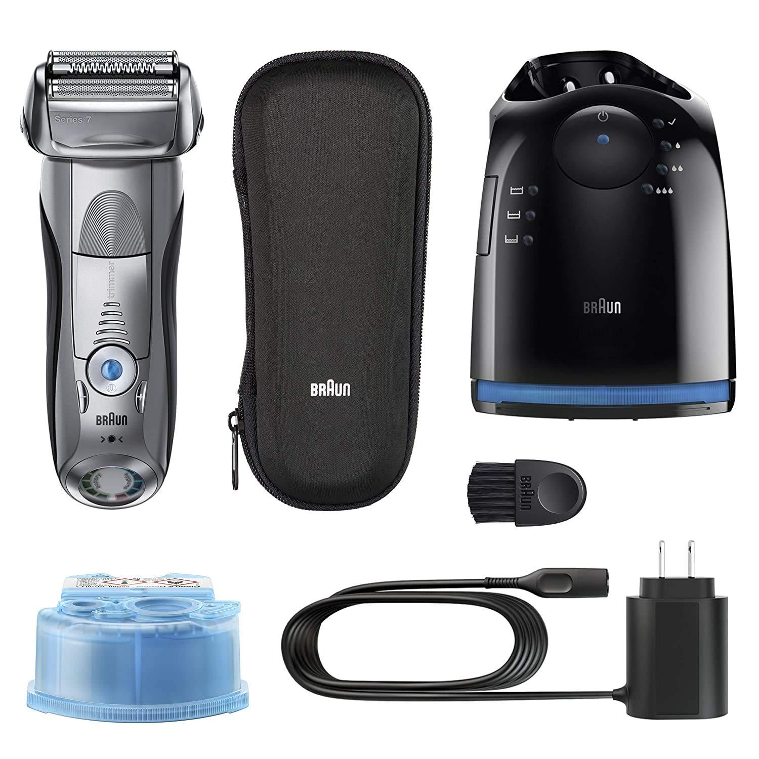 how to use braun series 7 electric razor